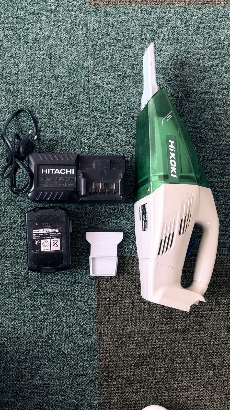 HiKOKI R 18DSL Kruimeldief met accu en lader, Overige merken, Gebruikt, Kruimeldief, Draadloos