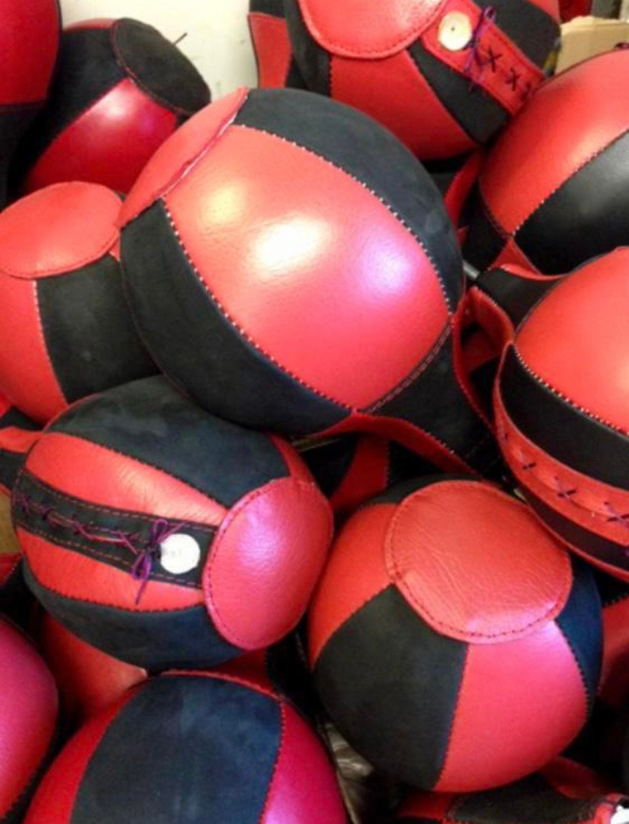 Boksbal Boxbal Binnenbal Buitenbal compleet, Ophalen, Zo goed als nieuw
