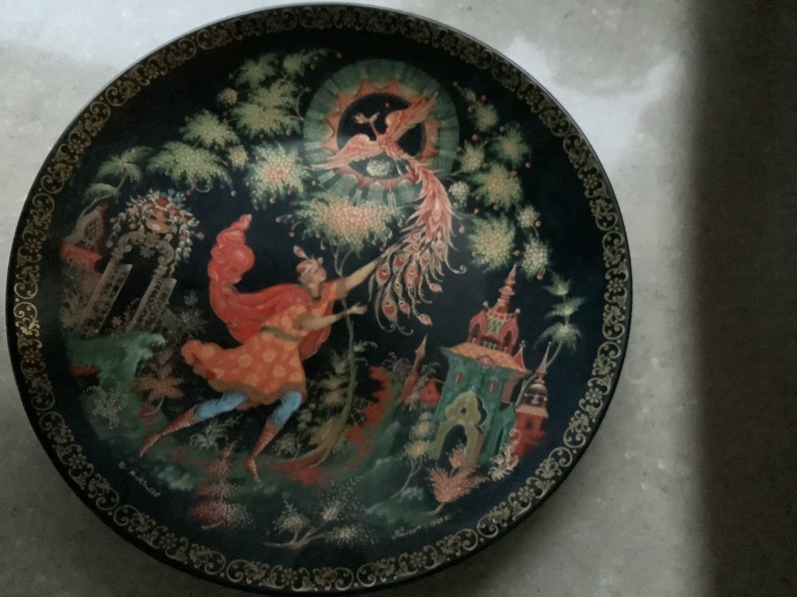 Set van 3 Russische borden met Sprookjesafbeeldingen, Ophalen of Verzenden