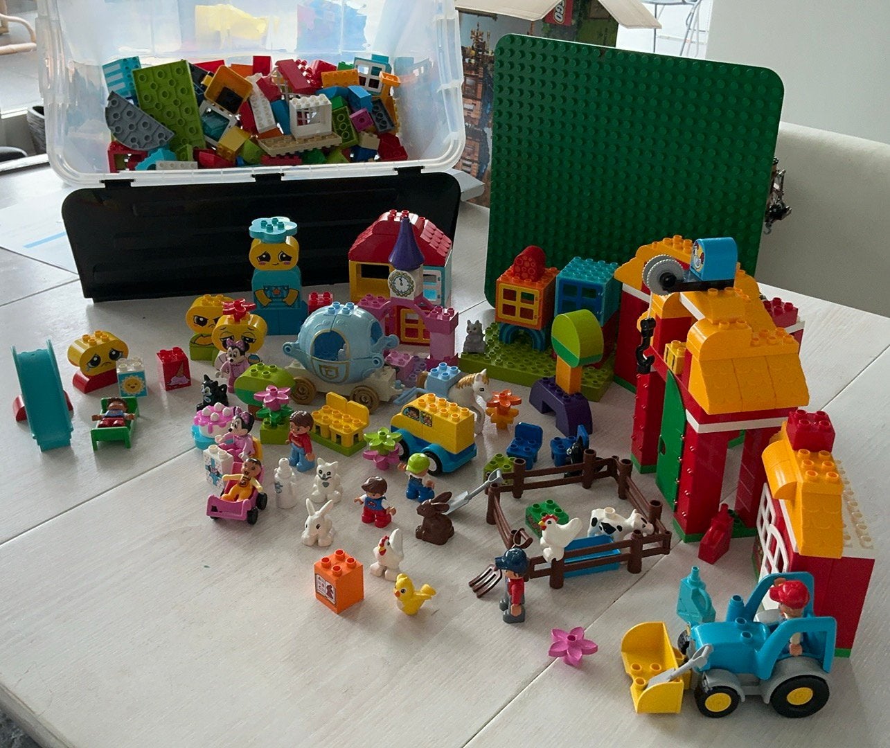 Lego duplo. Heel veel, heel leuk, Ophalen of Verzenden, Zo goed als nieuw, Duplo