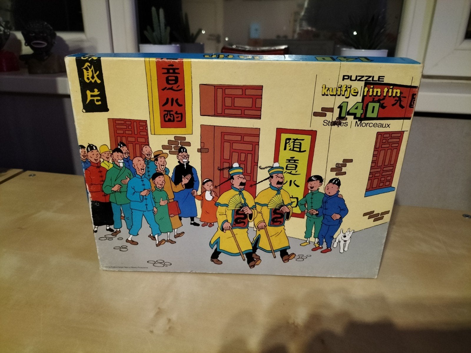 Kuifje Puzzel - 140 stukjes, Ophalen of Verzenden, Minder dan 500 stukjes, Gebruikt, Legpuzzel