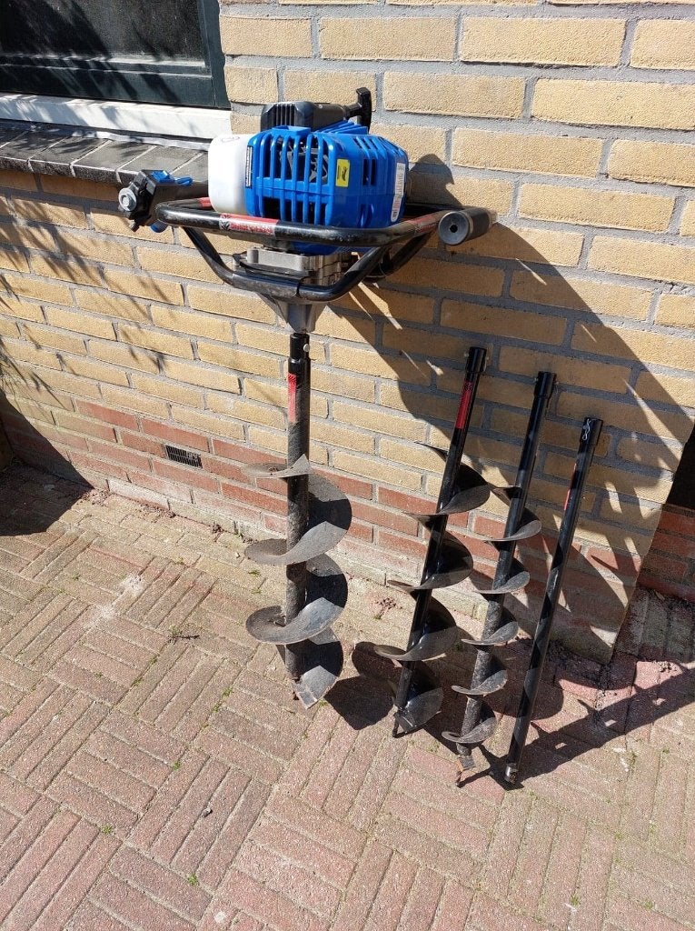 Te huur: motorgrondboor, Tuin en Terras, Ophalen, Xx, Xx, Xx