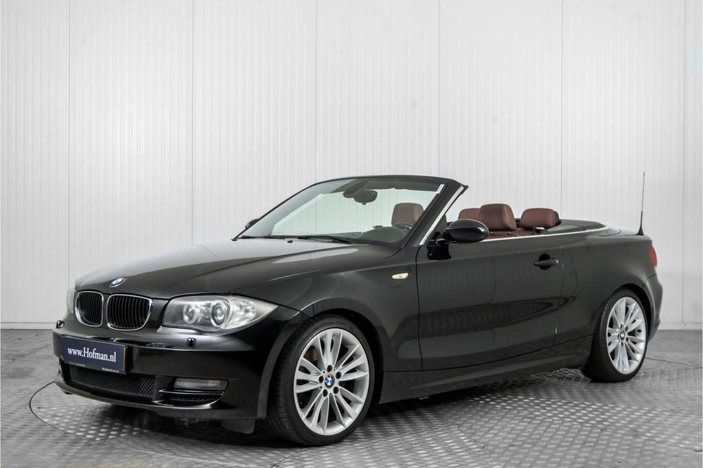 BMW 1 Serie Cabrio 120i (bj 2008), Auto's, BMW, 1-Serie, 4 cilinders, Cabriolet, 4 stoelen