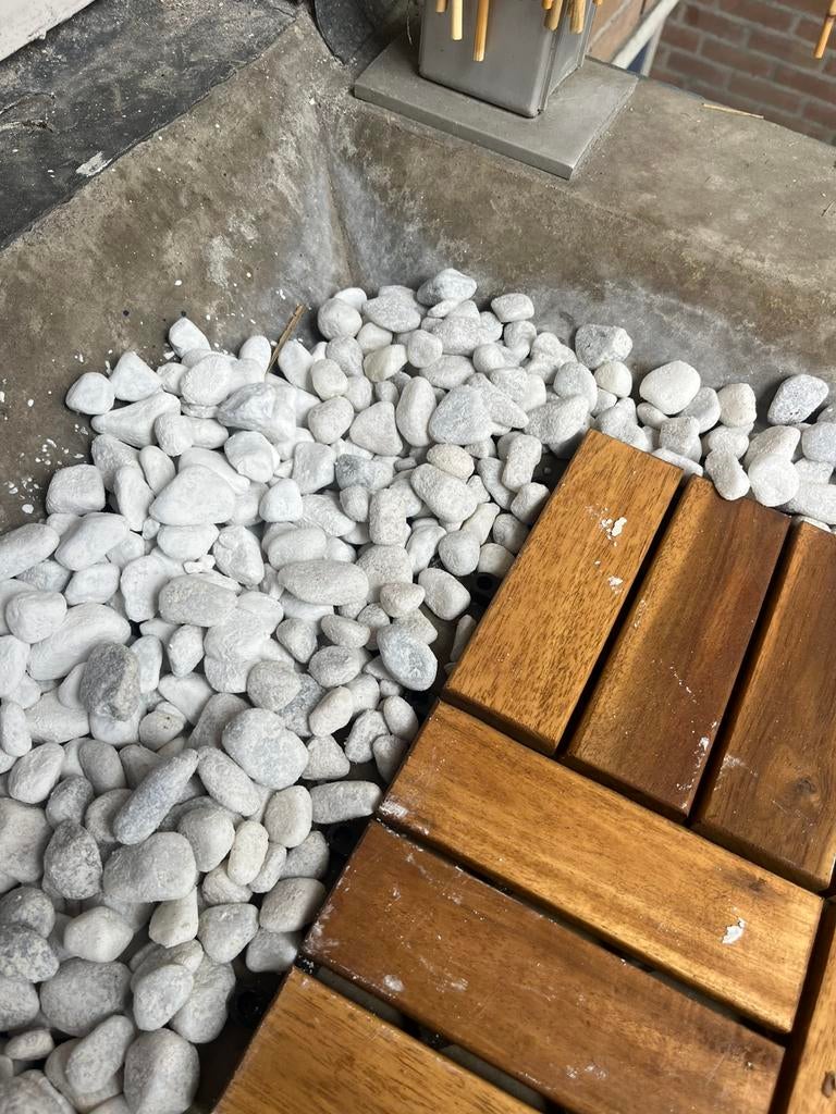 Grind: Stonewish carrara rond 16-25 mm, Ophalen, Nieuw