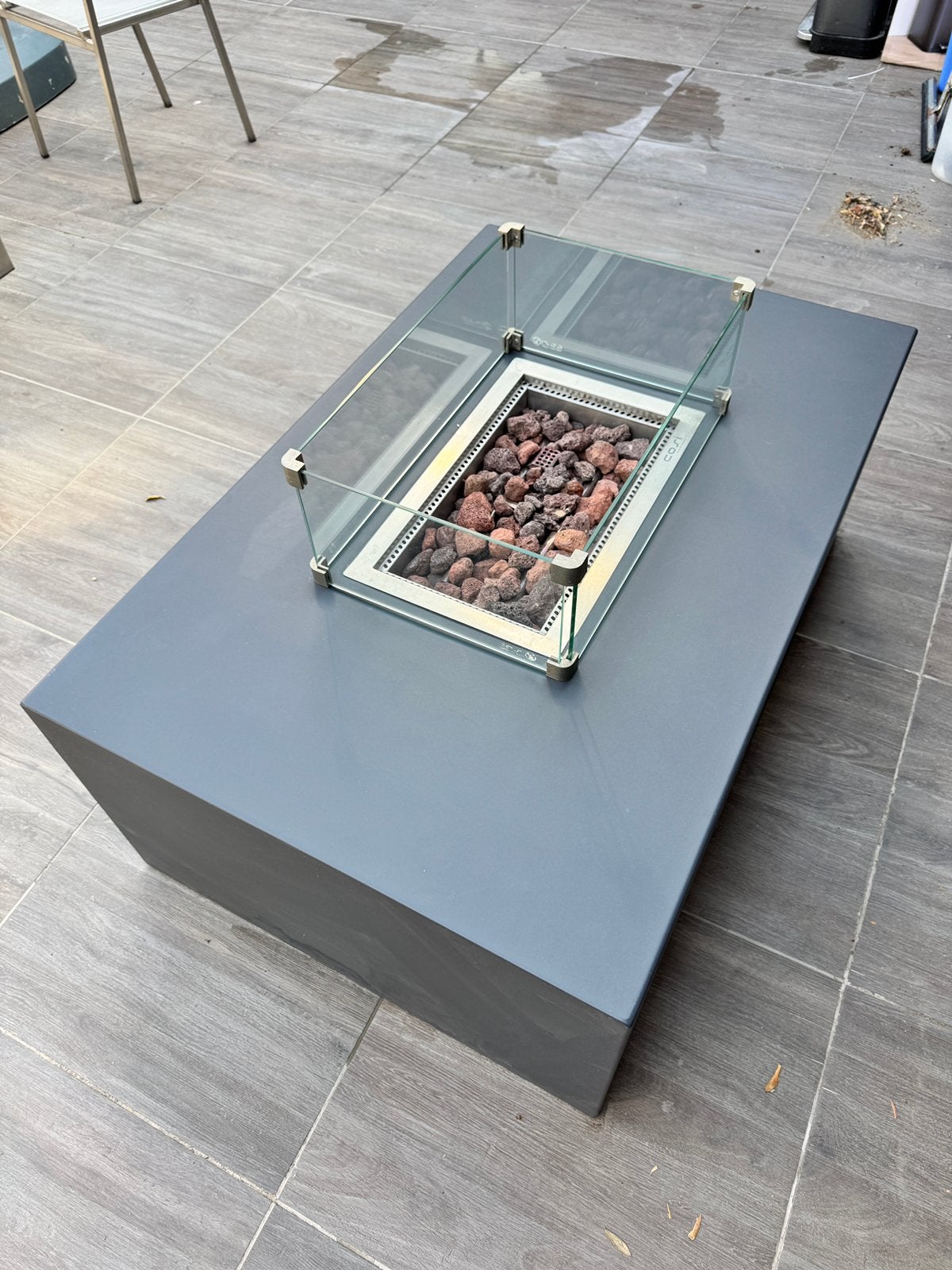 Cosi vuurtafel, Ophalen, Zo goed als nieuw