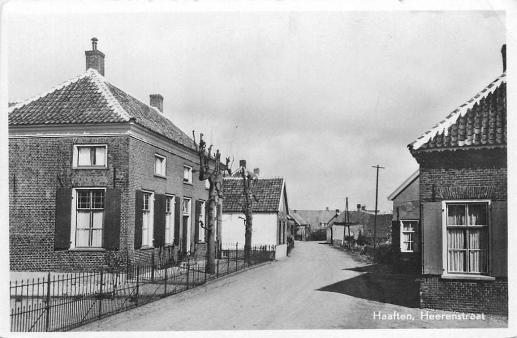 378-376-025 Haaften Heerenstraat, Verzenden, Voor 1920, Gelderland