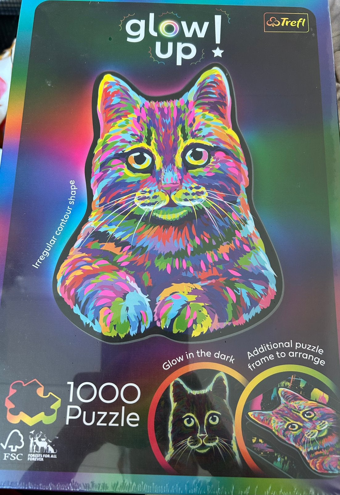Te koop mooie licht gevende puzzel nieuw, Ophalen, 500 t/m 1500 stukjes, Nieuw, Legpuzzel