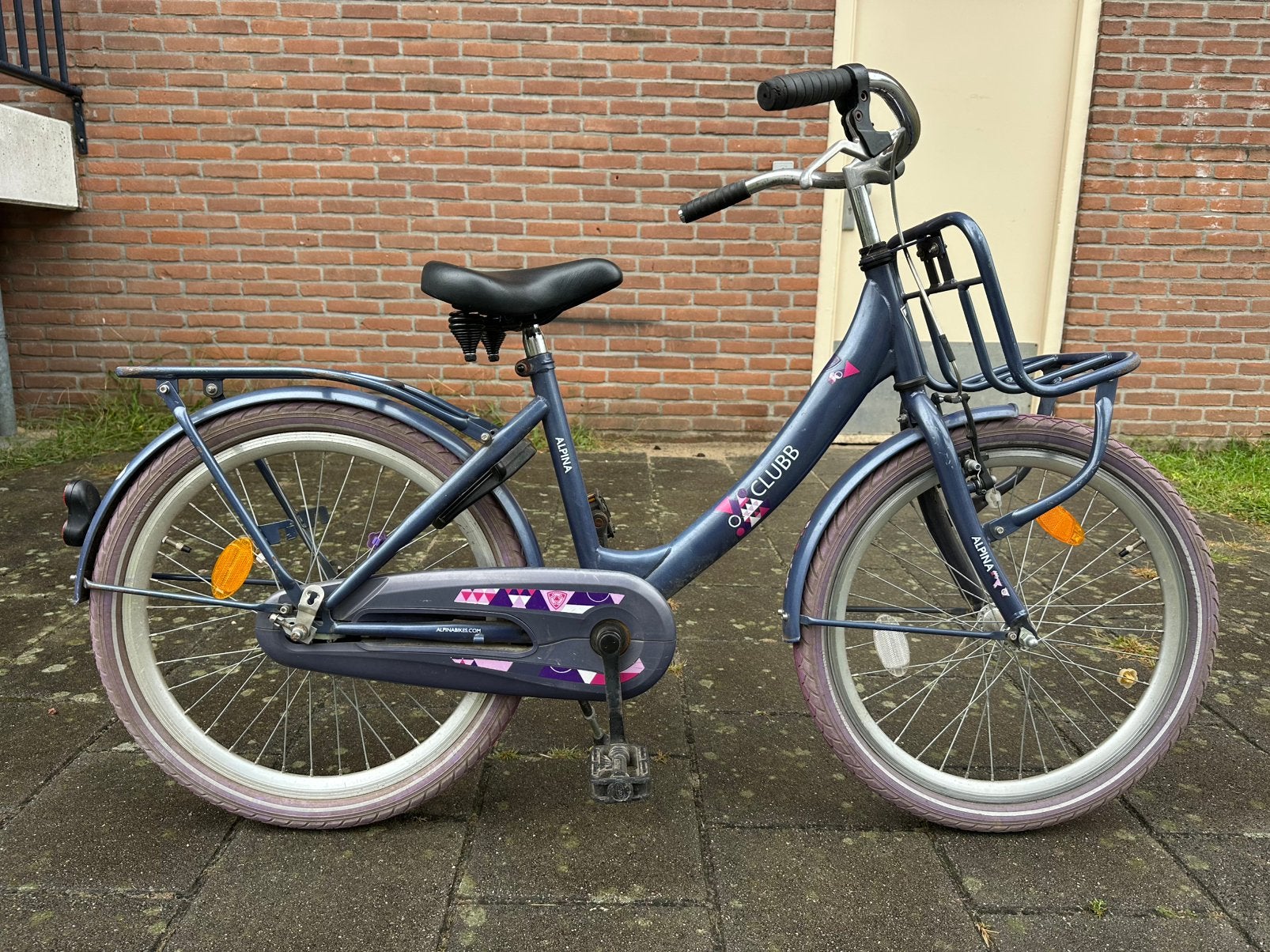 Alpina transportfiets 22 inch, Ophalen of Verzenden, Gebruikt, 22 inch, Handrem
