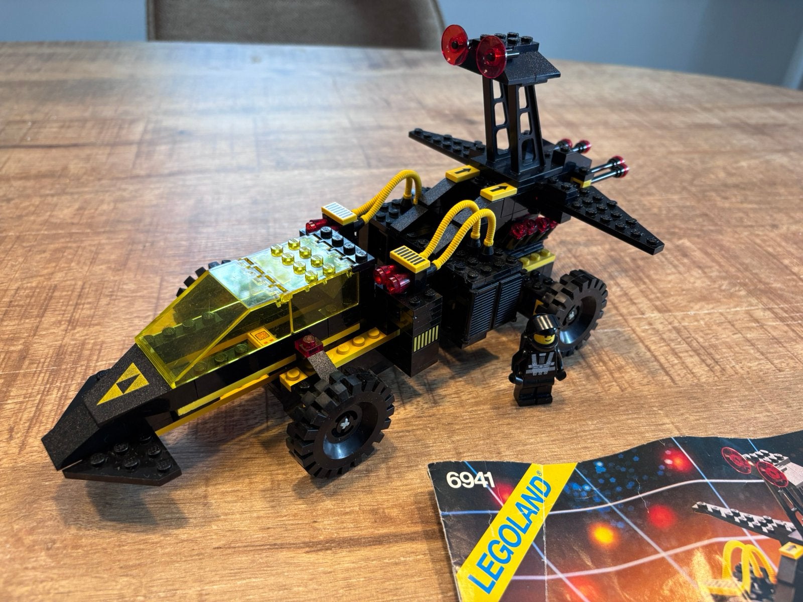 Lego Space Blacktron set 6941 ‘Battrax’ uit 1987, Gebruikt, Lego, Inclusief instructies, Ophalen of Verzenden