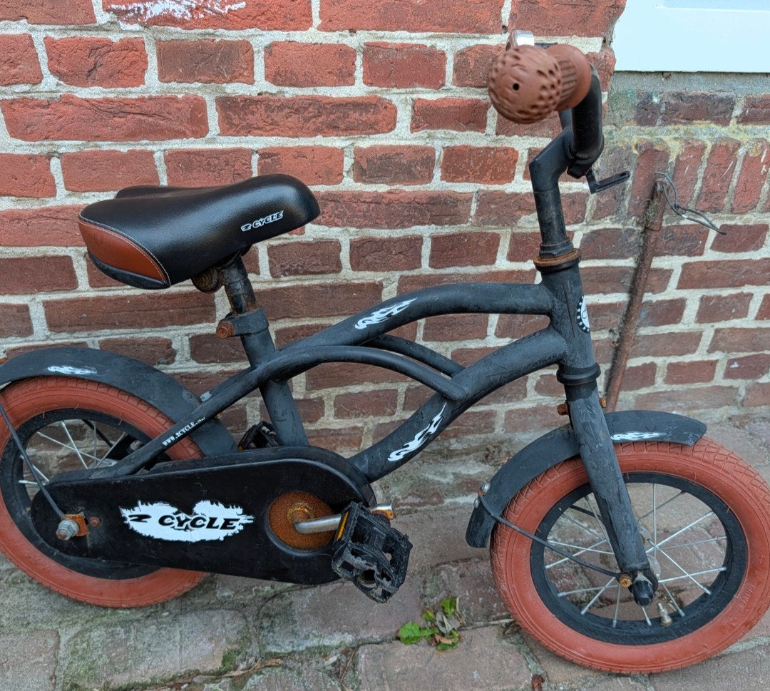 Z Cycle kinderfiets - 12 inch - Gebruikt, Ophalen, Terugtraprem, Gebruikt, Minder dan 16 inch