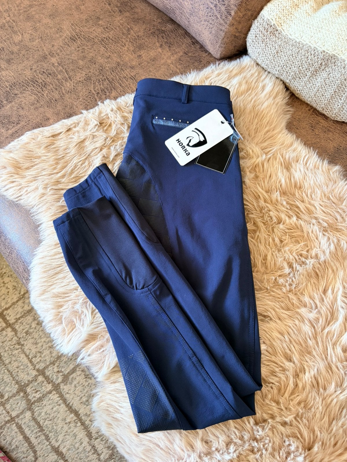 HORKA rijbroek mt 38 NIEUW, Blauw, Horka, Nieuw, Met grip