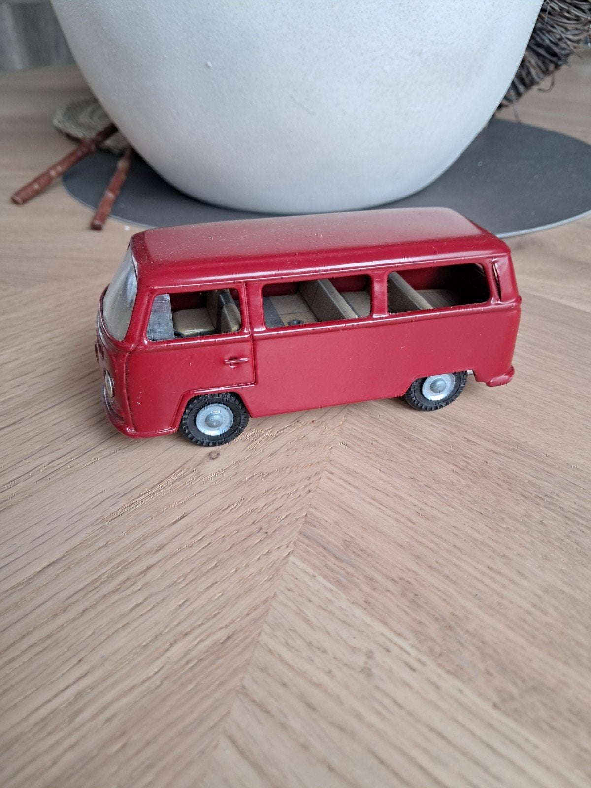 blikken vw bus, Ophalen