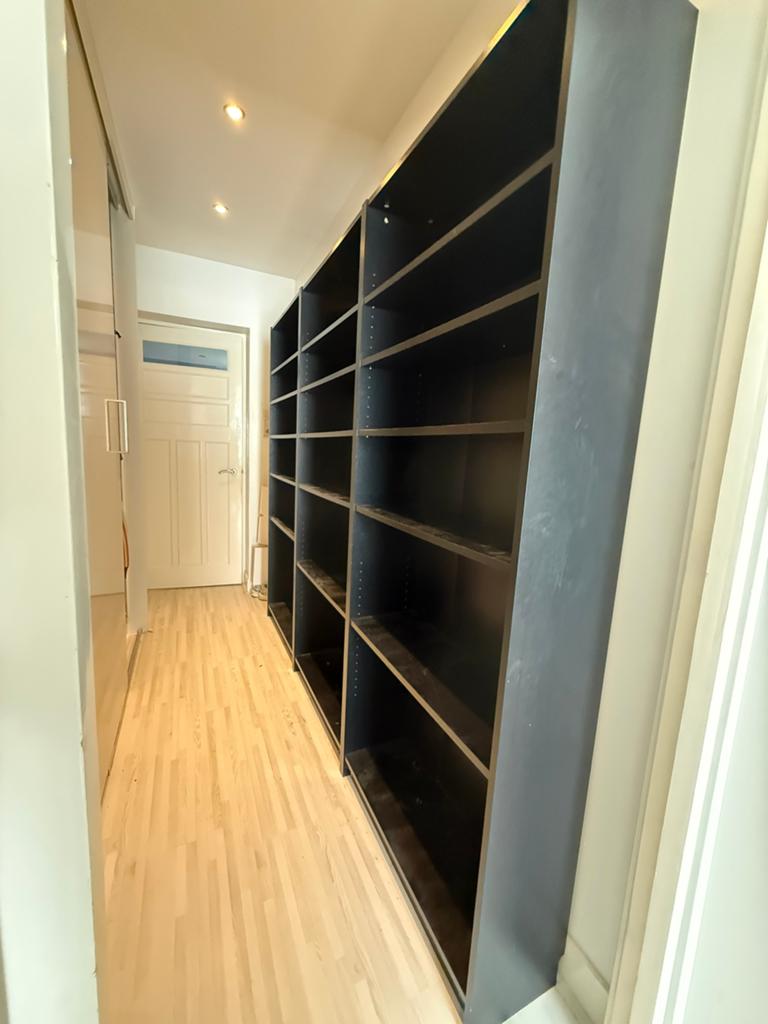 4 Ikea Billy kast zwart, Ophalen, Met plank(en), Gebruikt, 200 cm of meer