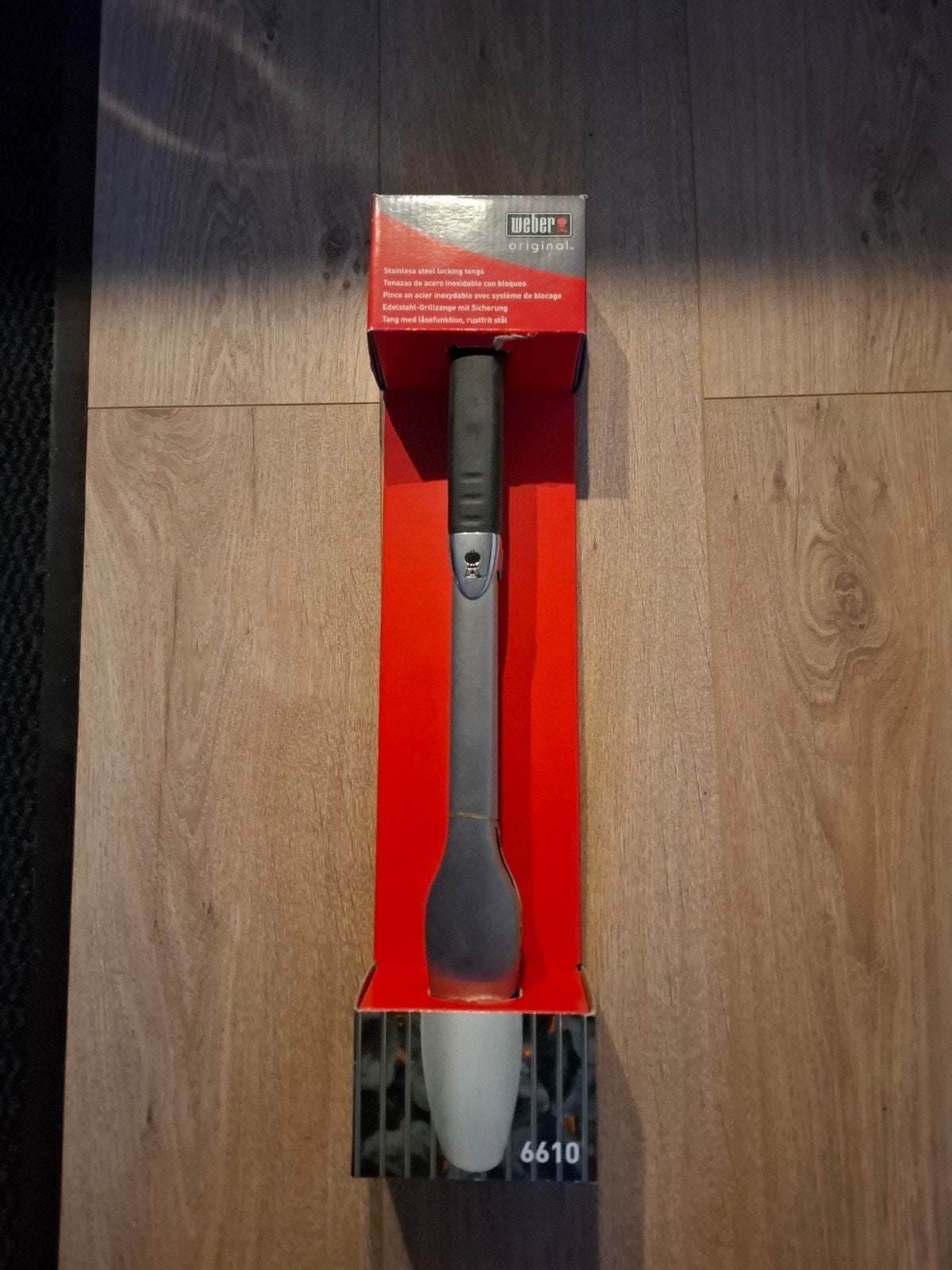 Weber Original RVS Barbecue Tang - Nieuw in verpakking, Ophalen, Nieuw, Weber