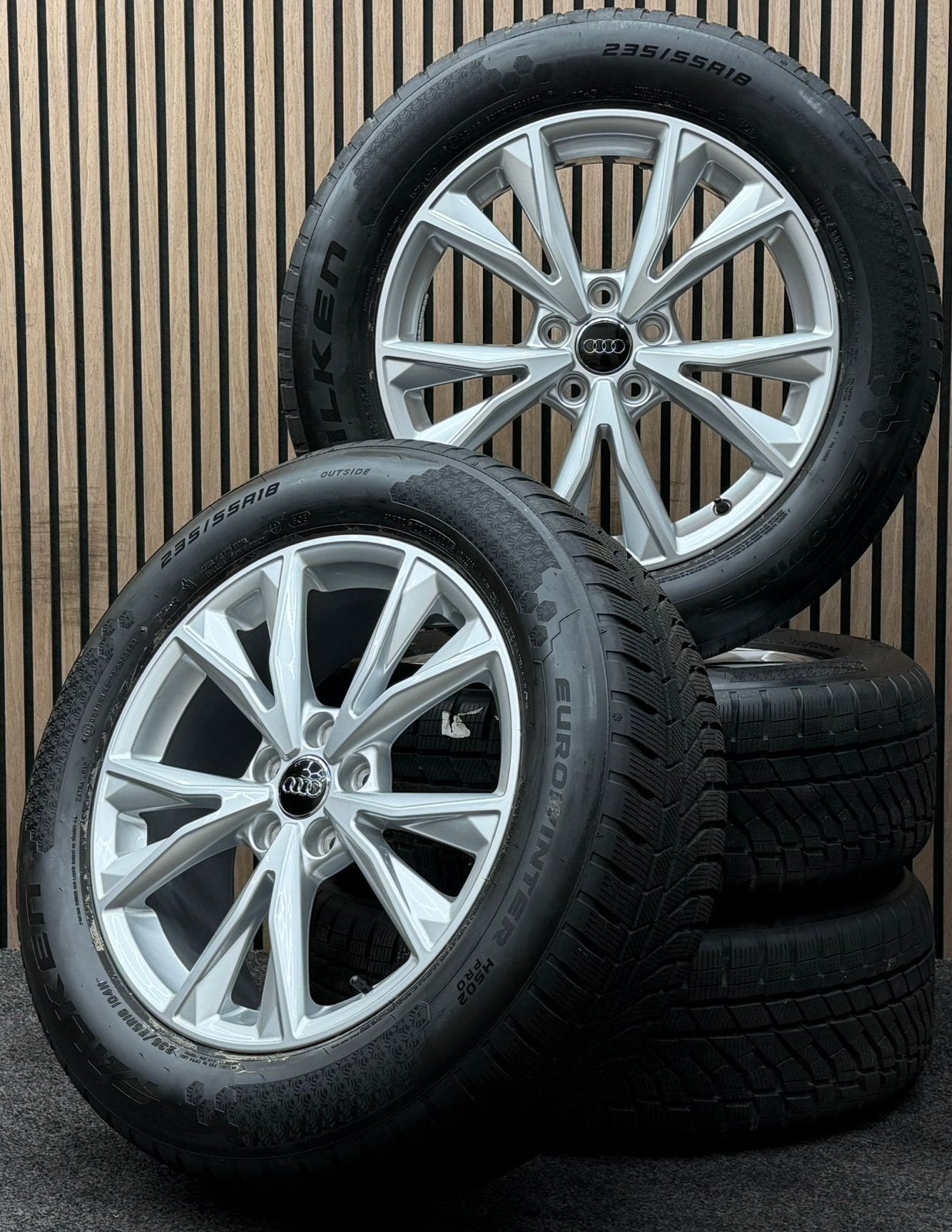 WINTER! Originele 18 inch Audi Q3 83A 5x112 ET43 Falken XL, Auto-onderdelen, Ophalen, 18 inch, ., Banden en Velgen