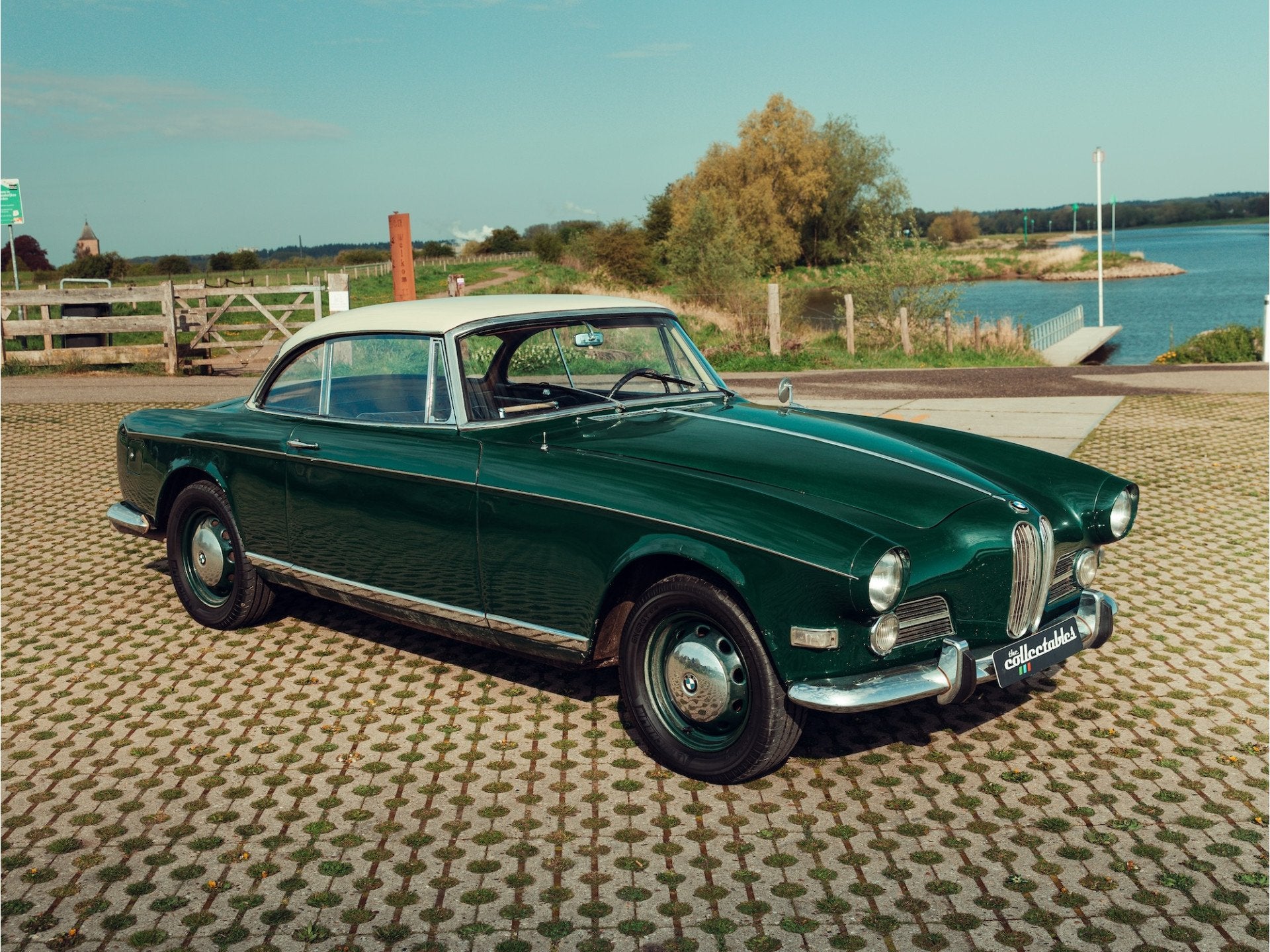 BMW 503 V8 Coupe 1956 Stuurschakeling Zeer originele Belgisc, Auto's, Bedrijf, Handgeschakeld, Radio, BMW