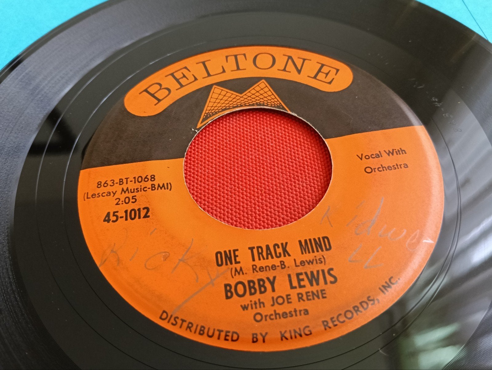 BOBBY LEWIS 1961 BELTONE LABEL R&B SOUL, Cd's en Dvd's, Vinyl Singles, Verzenden, Zo goed als nieuw, R&B en Soul