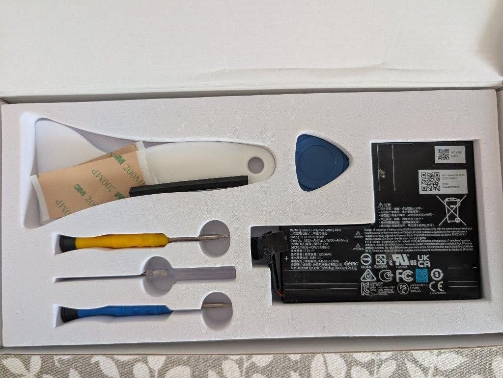 Originele Valve Steam Deck battery (LCD / F7A, 40Wh), Ophalen of Verzenden, Zo goed als nieuw