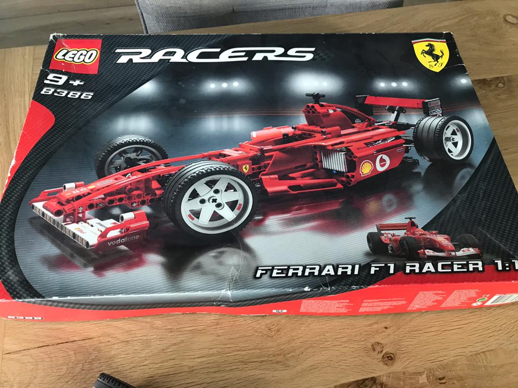 Lego Ferrari F1 Racer, Gebruikt, Ophalen of Verzenden, Technic, Complete set