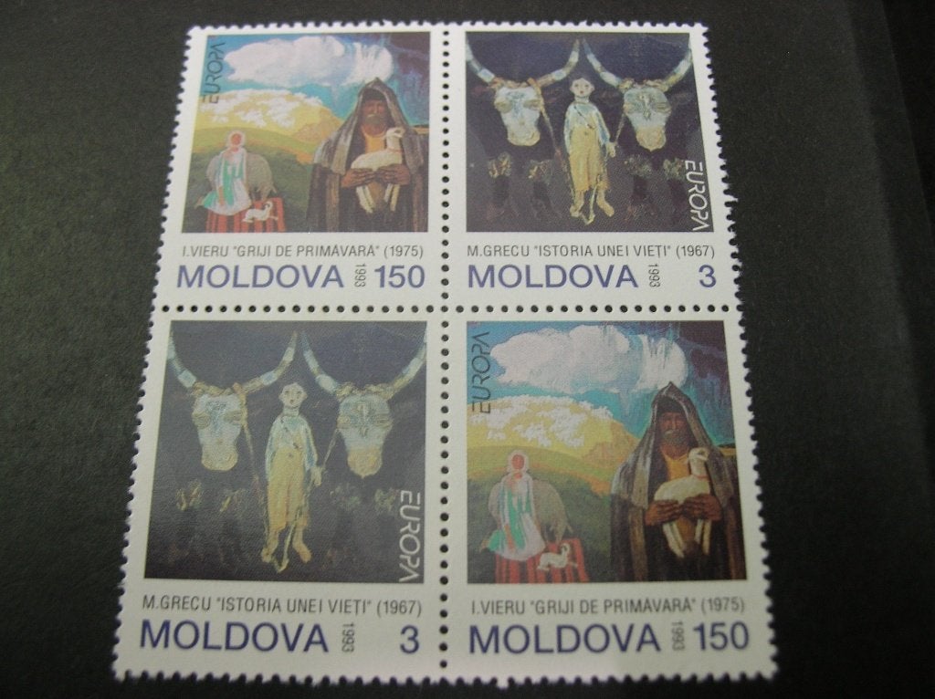Cept/Verenigd Europa Moldavië 1993, Ophalen of Verzenden, Overige landen, Postfris
