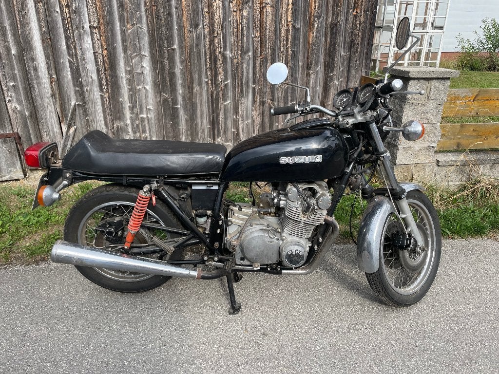 Suzuki GS 750 Baujahr 1977, Ophalen