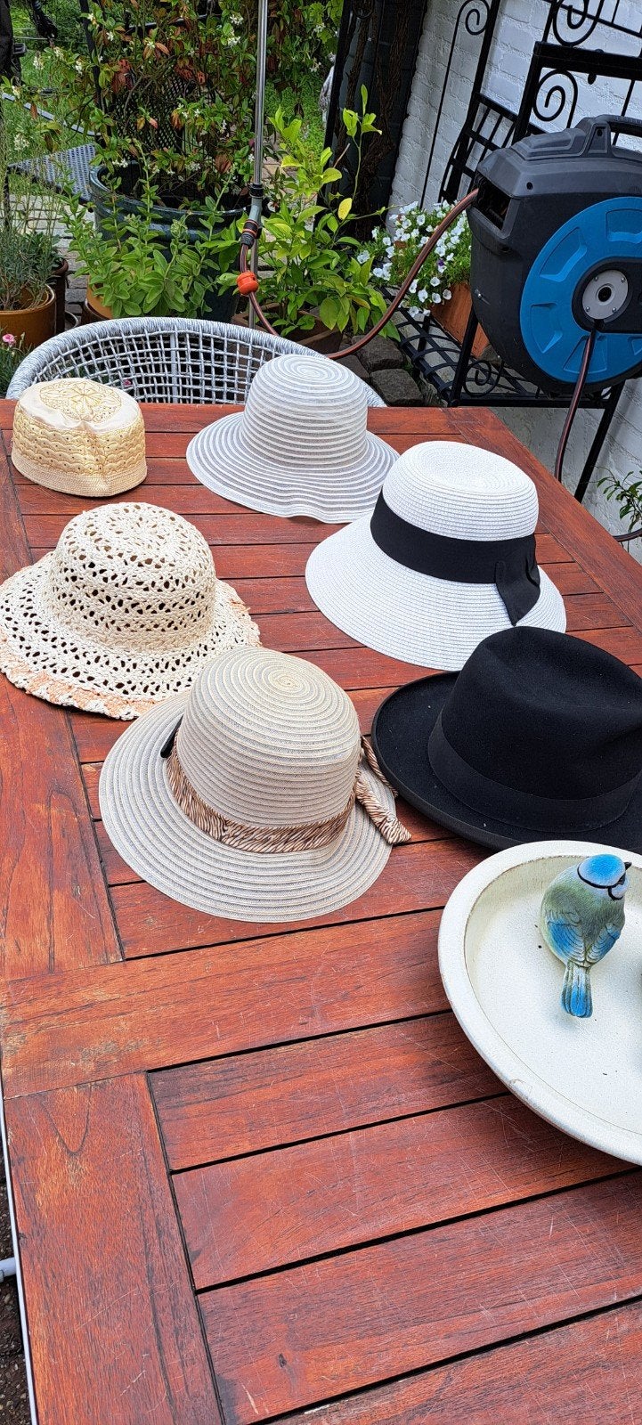 Zomerse hoeden collectie - diverse stijlen en maten, Hoed, Onbekend, Gedragen, One size fits all