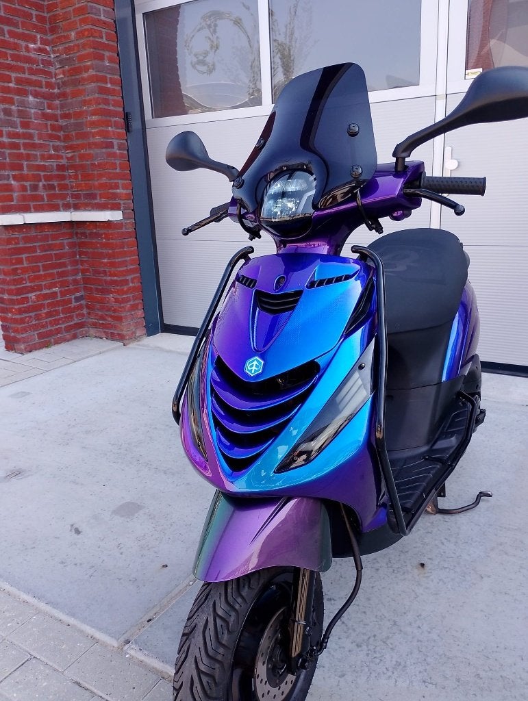 Piaggio Zip 4T 50cc AZURE BLAUW | Full Options | Garantie ✅, Overige modellen, Maximaal 45 km/u, N.V.T., Zo goed als nieuw