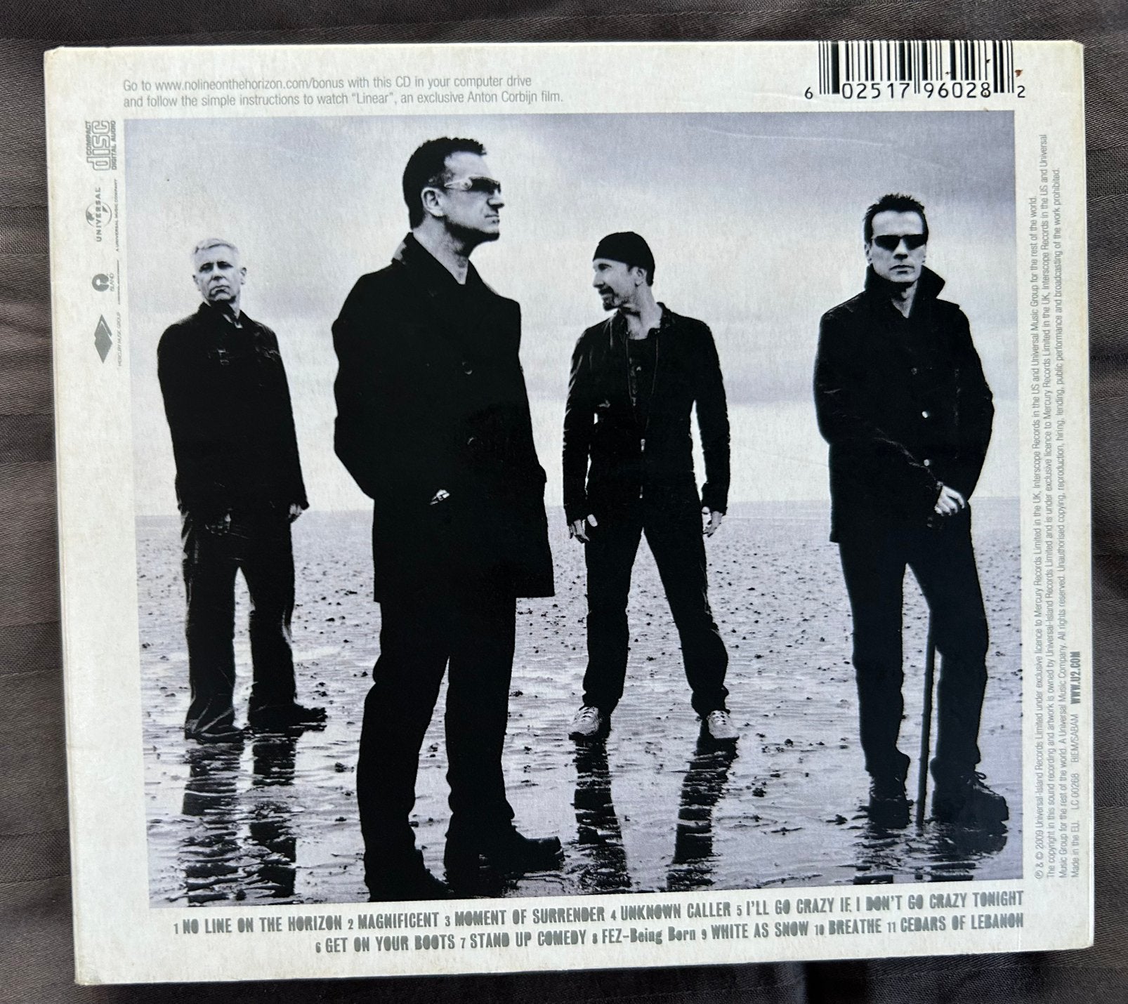 U2 - No line on the horizon - limited edition digipack, Ophalen of Verzenden, Zo goed als nieuw, Classic Rock, Bonusmateriaal