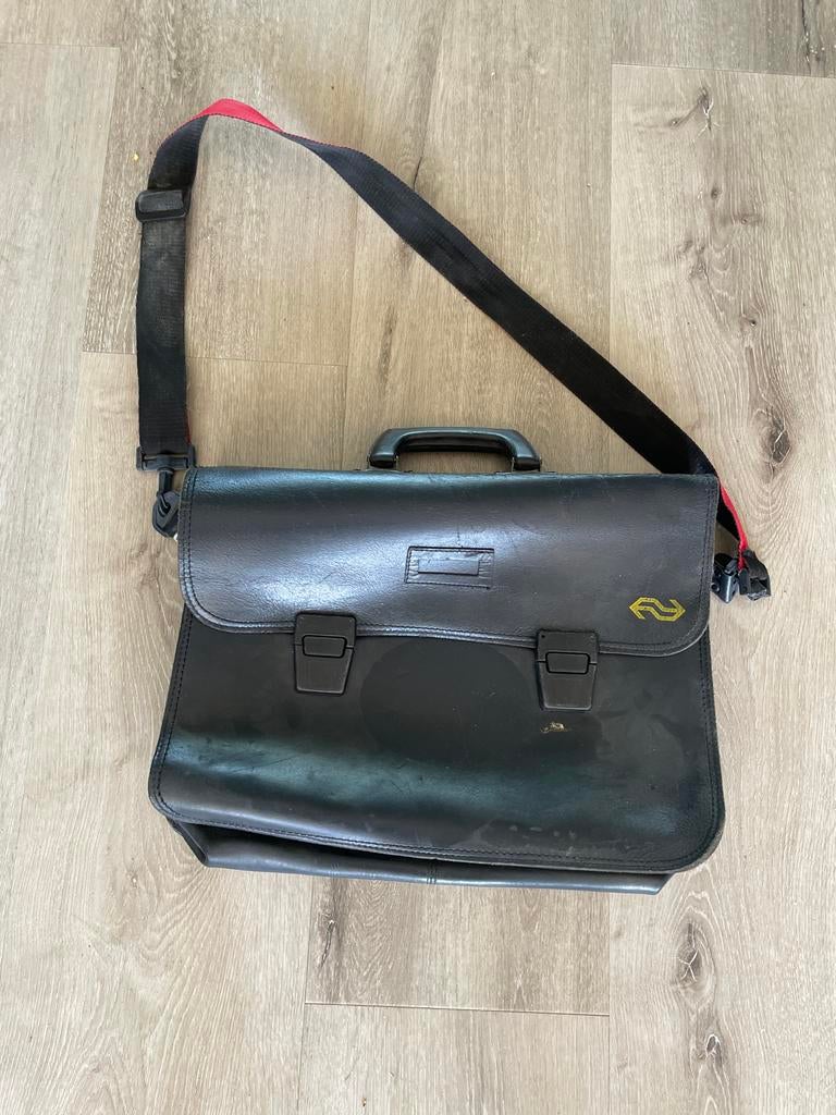 NS Laptoptas / Aktetas - Zwart, Gebruikt, Overige merken, 40 cm of meer, Gebruikt, Ophalen of Verzenden