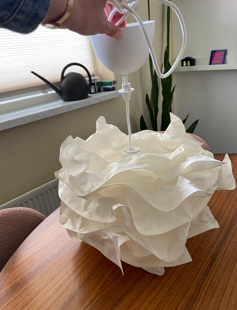 Hanglamp Ikea Krusning, Huis en Inrichting, Lampen | Hanglampen, Ophalen, Gebruikt, Overige materialen, Minder dan 50 cm