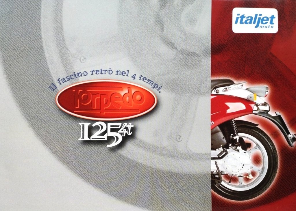 Folder ITALJET Torpedo 125 4T 1996, Ophalen of Verzenden, Overige merken