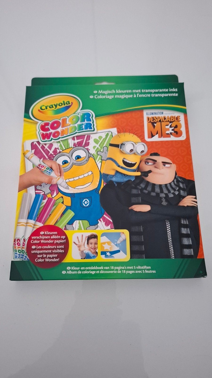 Crayola Color Wonder Minions 3 Kleurboek met stiften, Ophalen of Verzenden, Nieuw, Knutselen