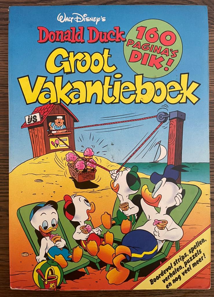 Donald Duck - Groot vakantieboek 1986, Boeken, Eén stripboek, Ophalen, Zo goed als nieuw