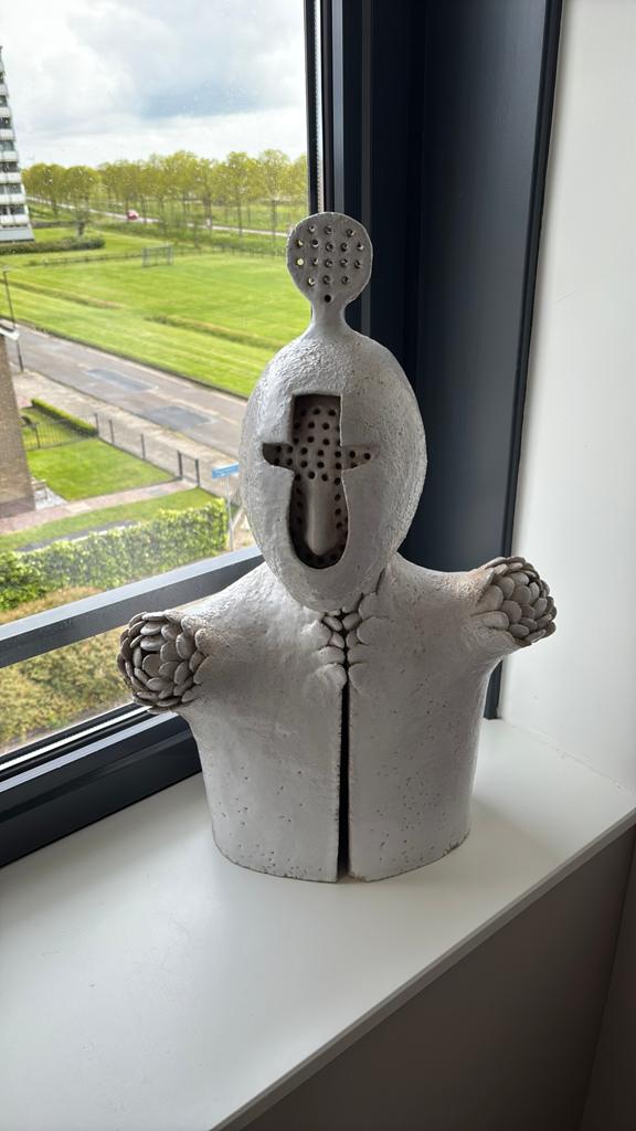Kunst, Antiek en Kunst, Buste, Europa, Man, 50 - 100 cm