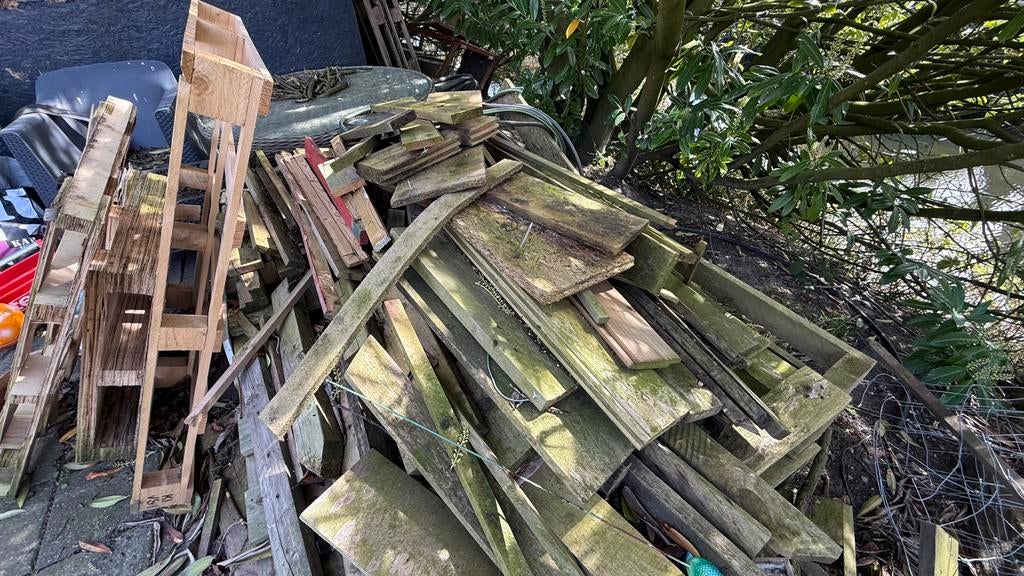 Gratis hout ophalen | oude pallets, Minder dan 3 m³, Ophalen, Overige houtsoorten