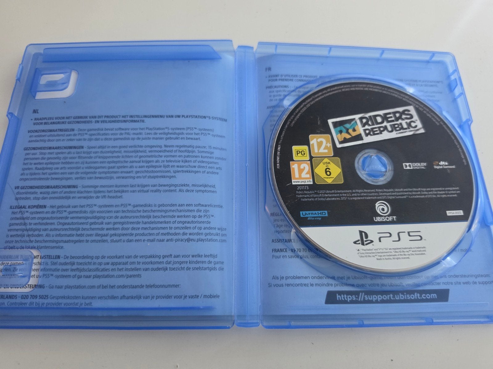 Riders Republic PS5 Zo goed als nieuw Lees Beschrijving Aub, Ubisoft, Online, Ubisoft Entertainment SA, 2 Cité du Retiro, 75008 Paris, France