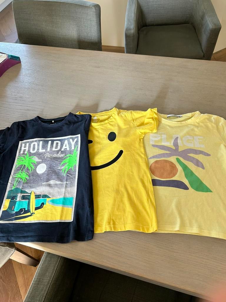 3 shirts maat 134/140 sissy boy name it hema, Ophalen of Verzenden, Zo goed als nieuw, Jongen, Shirt of Longsleeve