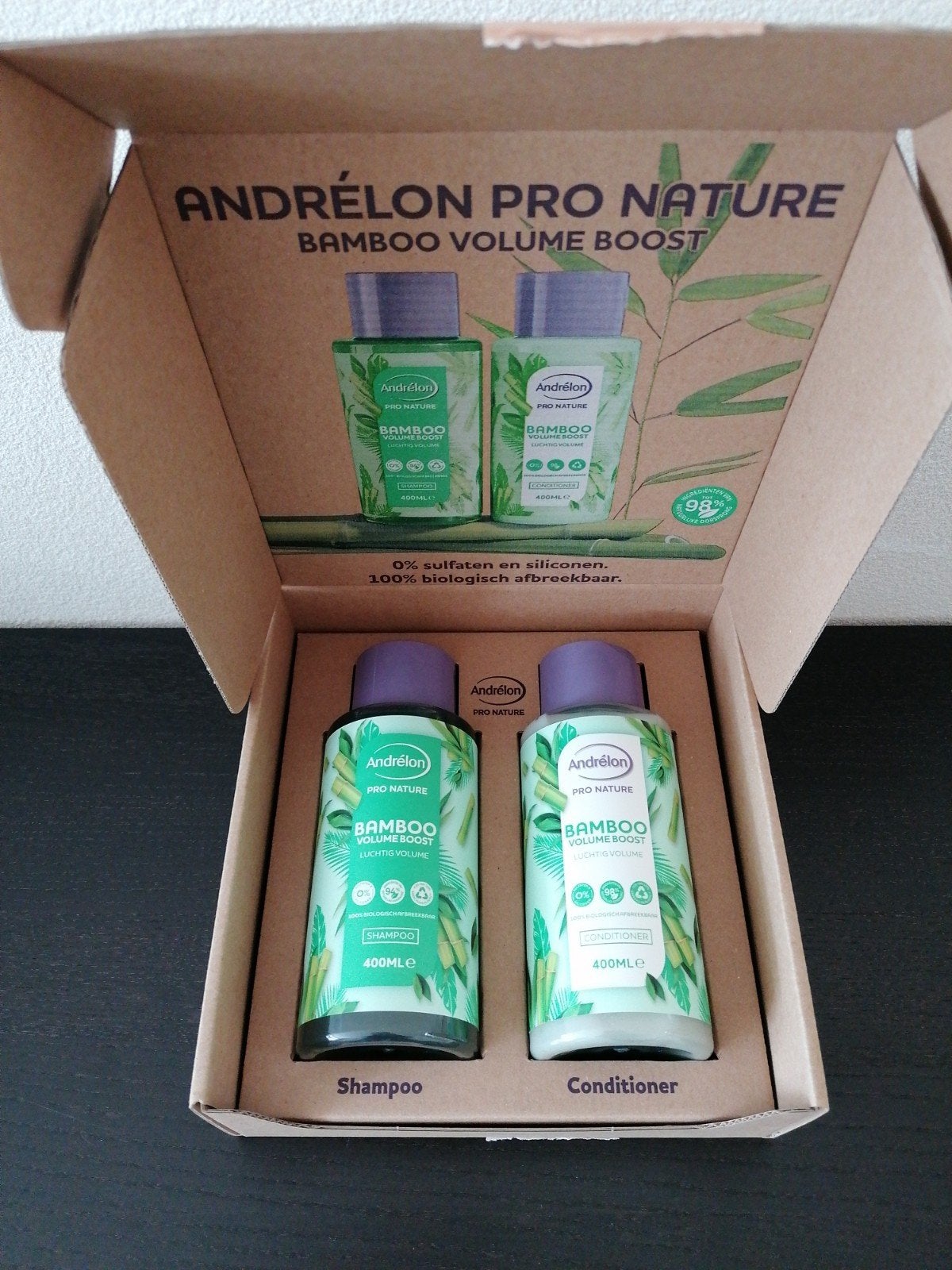 Andrélon Pro Nature Bamboo volume boost, Ophalen of Verzenden, Nieuw, Shampoo of Conditioner