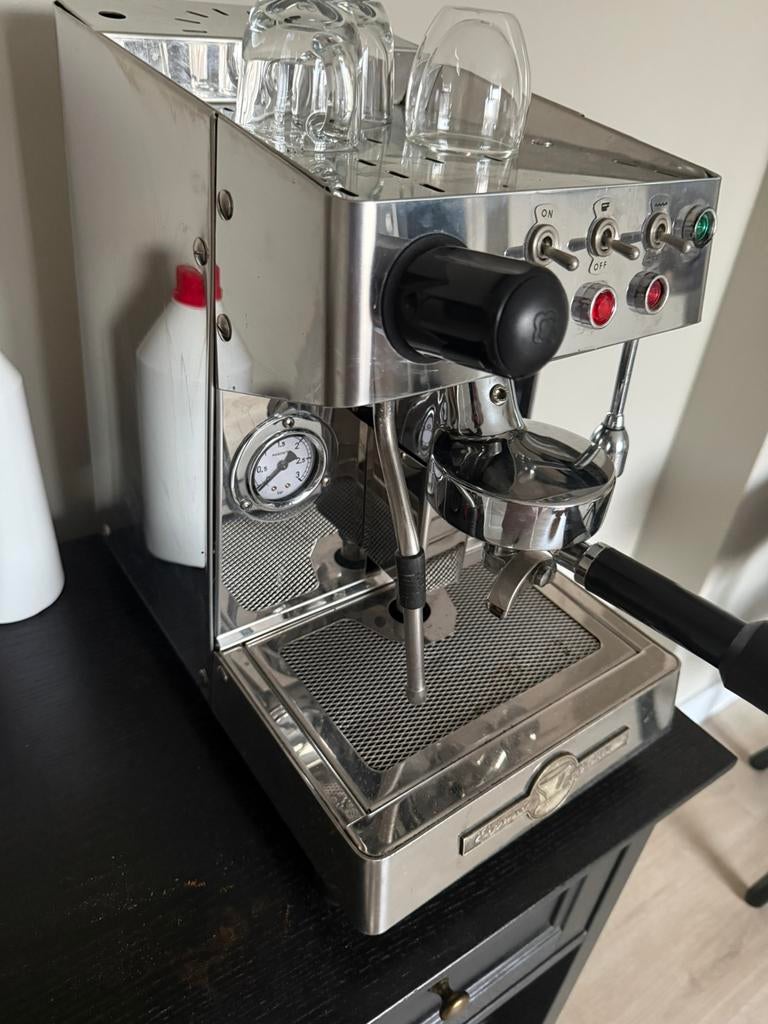 Espressomachine met stoompijpje, Ophalen, Gebruikt, Espresso apparaat, Stoompijpje