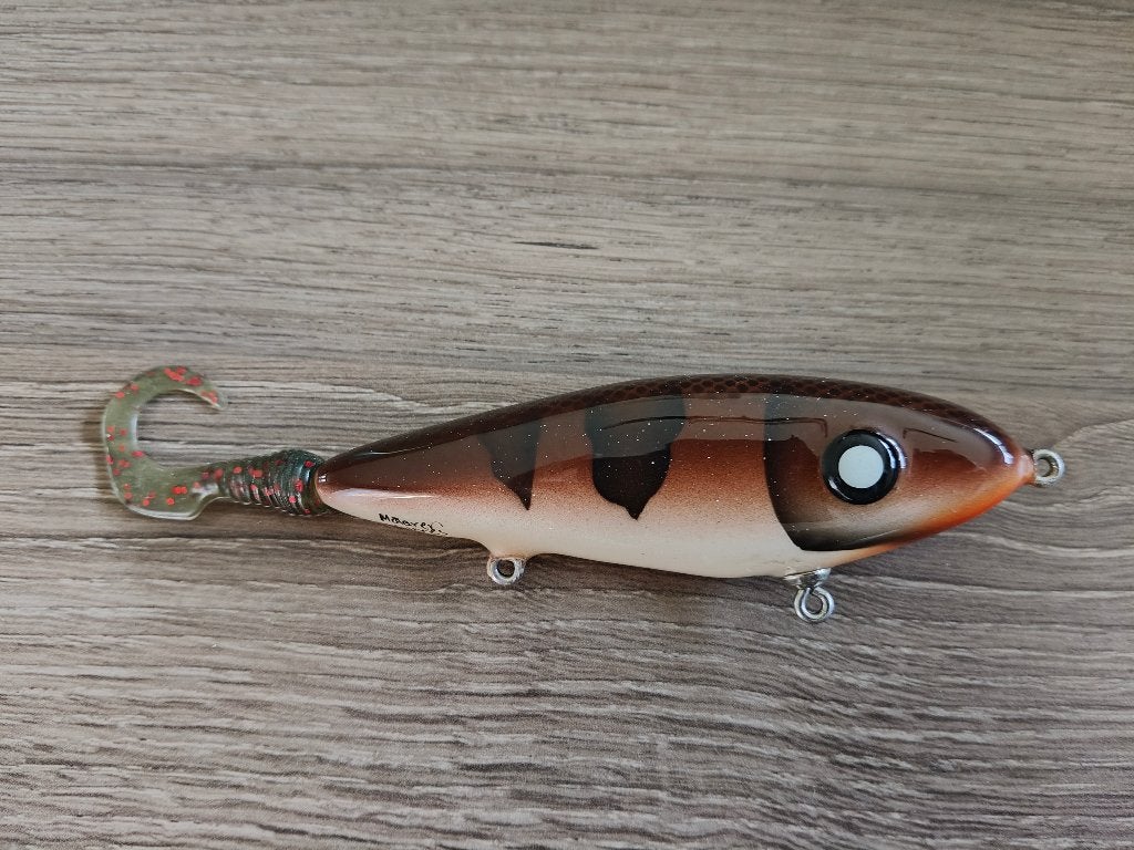 Mälaren Lures Jerk softtail 15,5cm 47g jerkbait snoek, Watersport en Boten, Hengelsport | Roofvissen, Ophalen, Nieuw, Overige typen