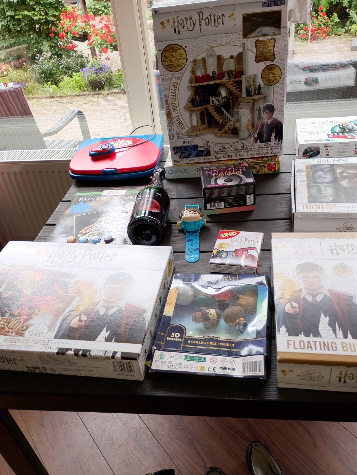 Partij HP Harry Potter Ophalen Amsterdam, Ophalen, Actiefiguurtje