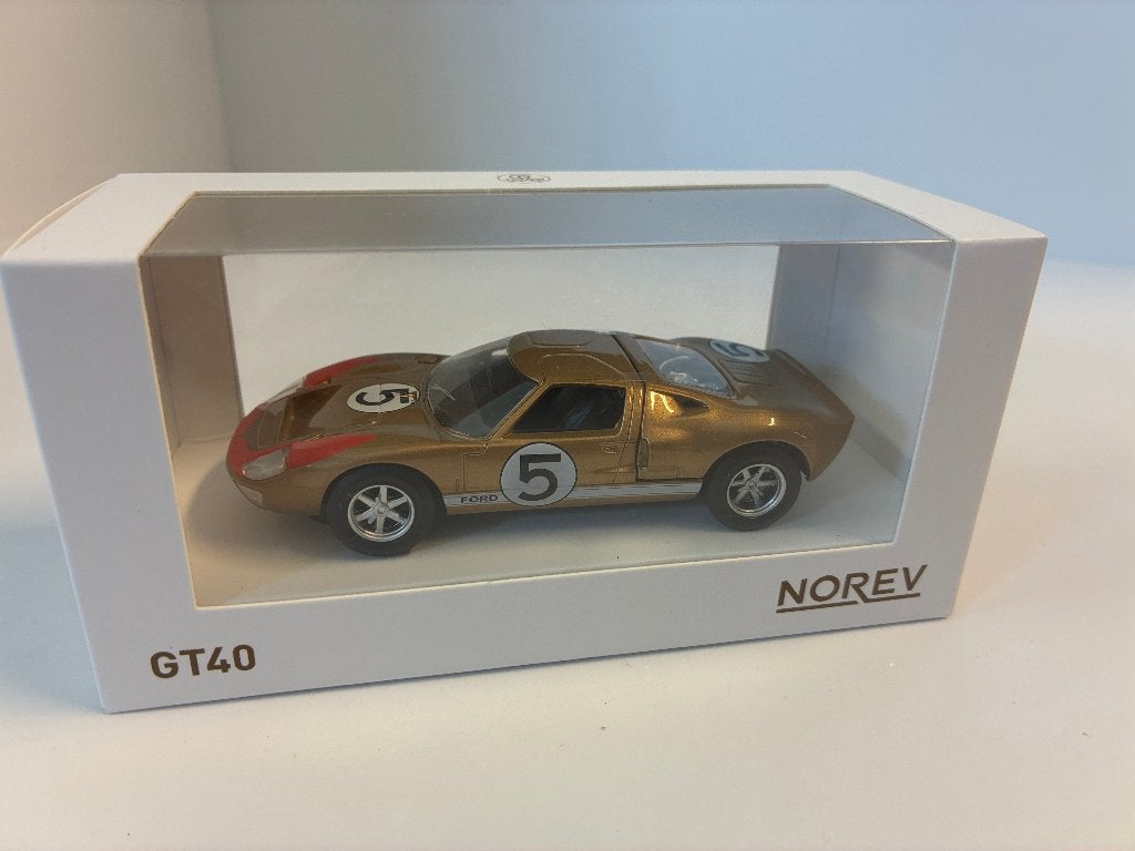 19488: Ford GT40 #5 - Holman/Moody - 24h Le Mans 1966 1:43, 70-72 avenue de Bohlen 69120 Vaulx-en-Velin, France, Auto, Norev, Norev