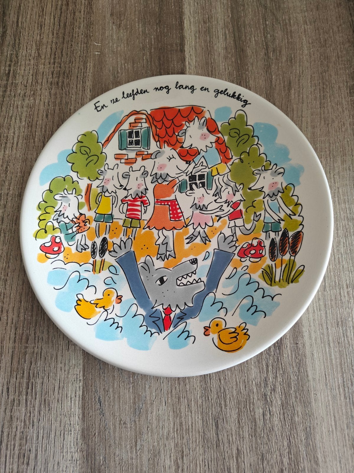 Blond Amsterdam Efteling Ontbijtbord ⌀21,5cm, Huis en Inrichting, Nieuw, Ophalen of Verzenden, Bord(en), Modern