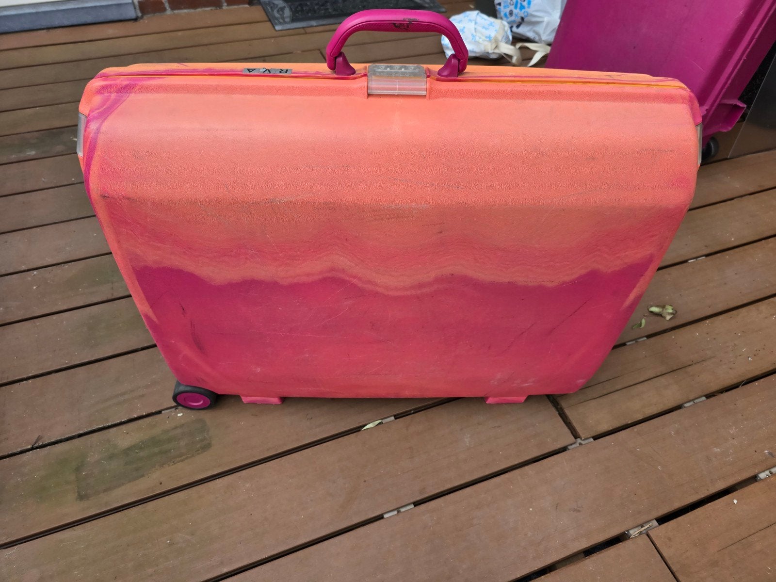 koffer samsonite, Ophalen, Hard kunststof, 70 cm of meer