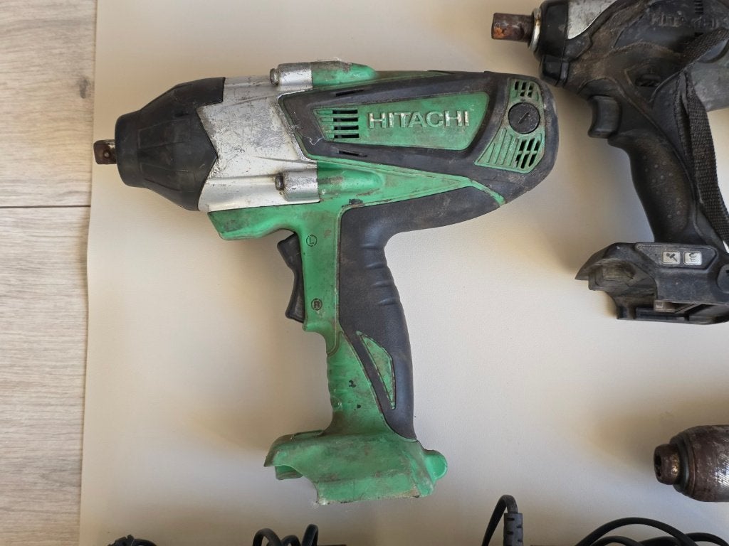 Foto 7 van :Partij Elektrisch Gereedschap(Makita & Hitachi)Opknappers