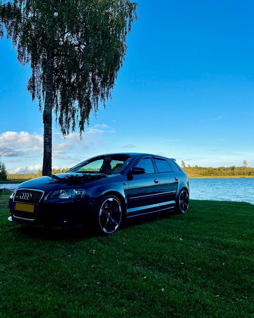Audi A3 8P Sportback Zwart 3.2 VR6 Quattro 2004, Ophalen