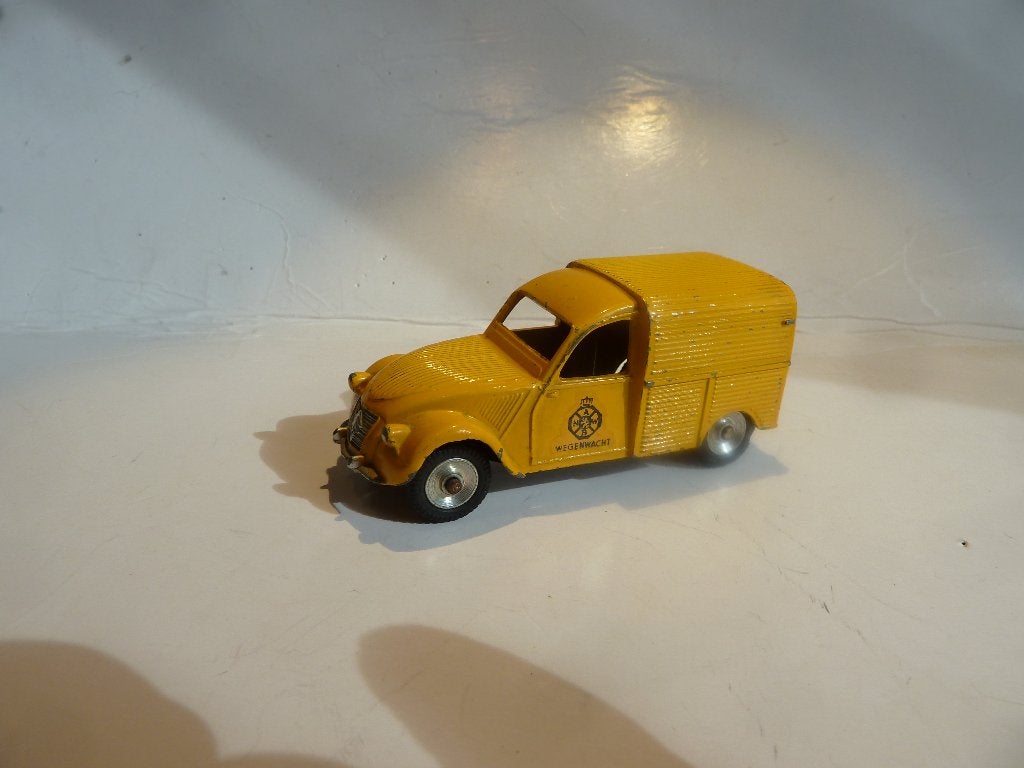 DINKY TOYS (562H) uit France CITROËN 2 CV >>>WEGENWACHT<<<, Ophalen of Verzenden, Gebruikt, Auto, Dinky Toys
