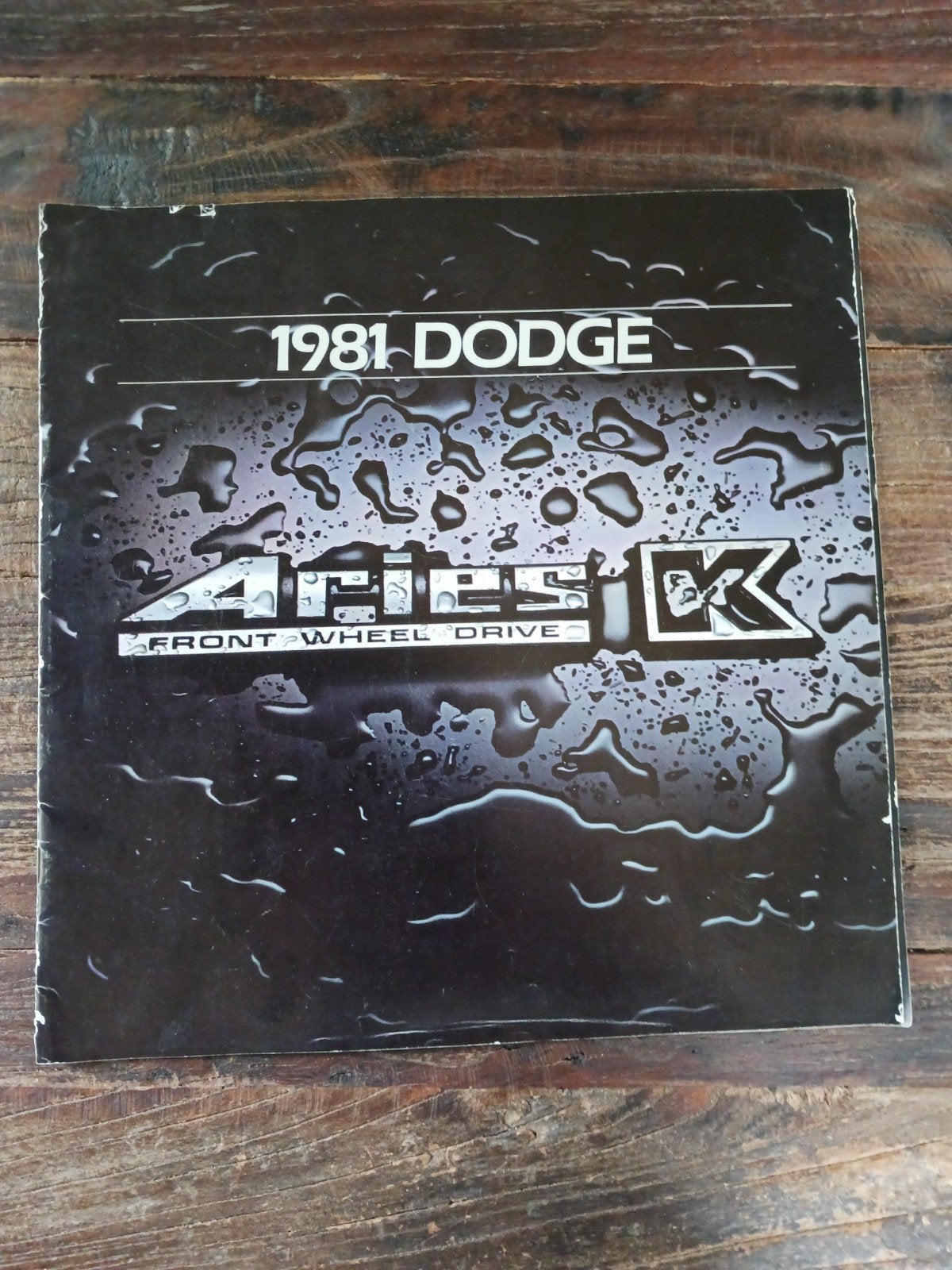 Dodge Aries K folder 1981, Ophalen of Verzenden, Gelezen, Overige merken