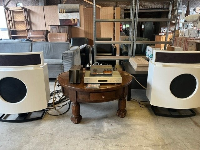 Quad 33/303 versterkers en Bowers & Wilkins DM70 speakers, Refurbished, 120 watt of meer, Stereo, Ophalen