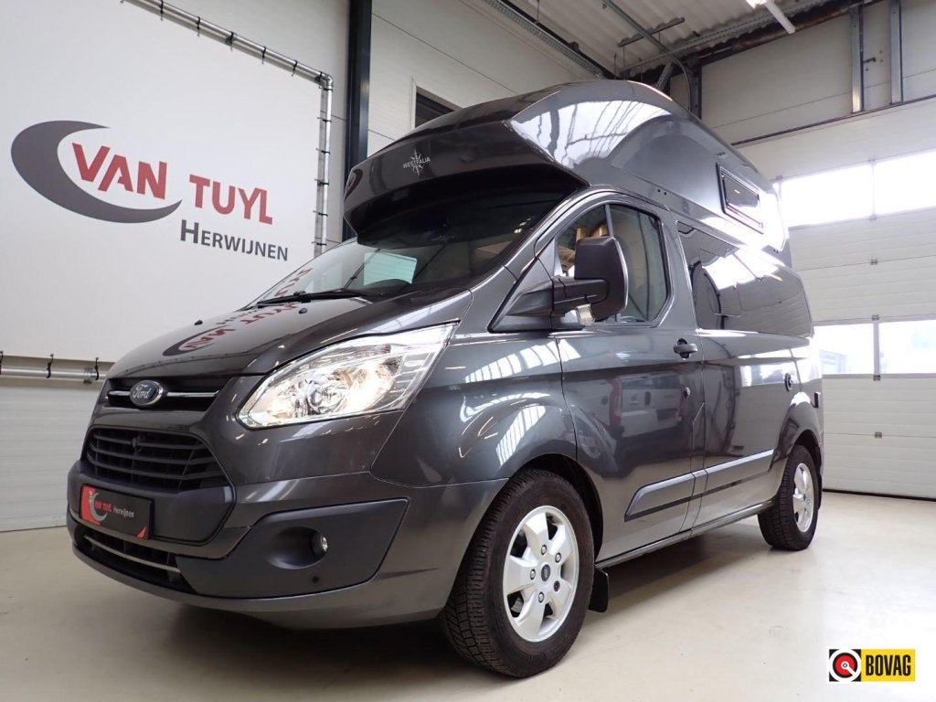 Ford Nugget Hoog dak Automaat / PRIJSKNALLER, Caravans en Kamperen, Campers, Automaat, Buscamper of Camperbus, Koelkast, Bedrijf